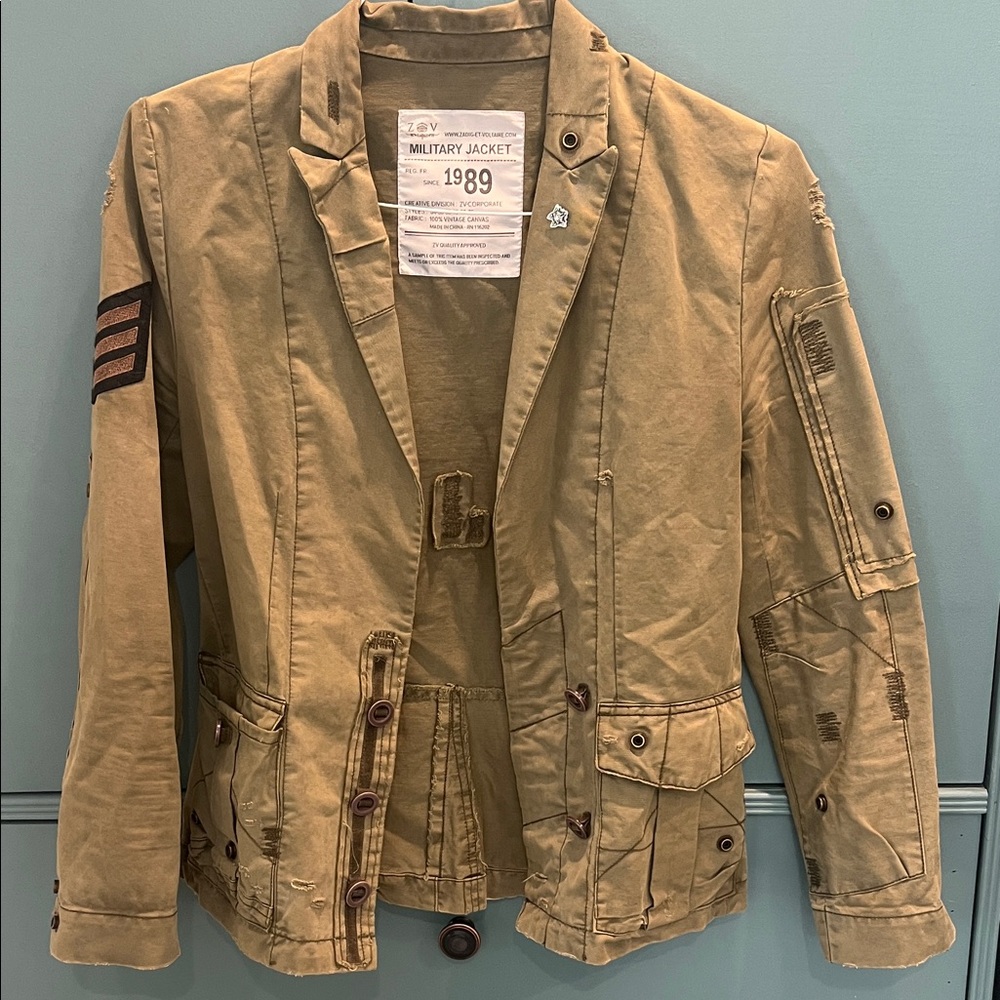 Zadig And Voltaire Military Jacket